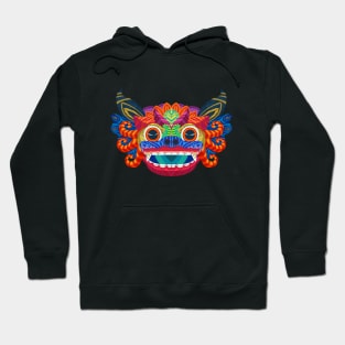 Barong Bali Mask-01 Hoodie